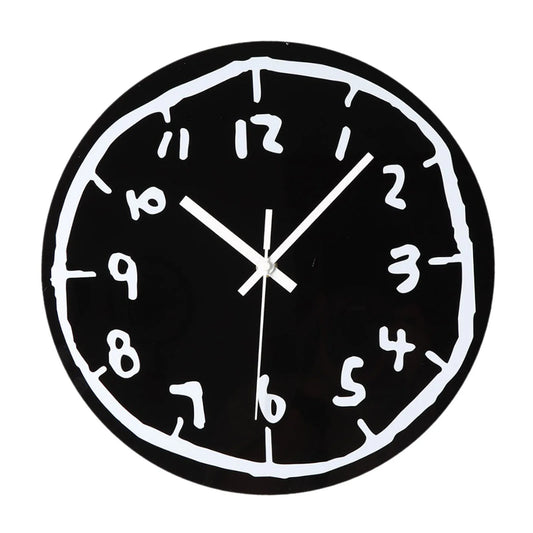 Horloge murale originale noire